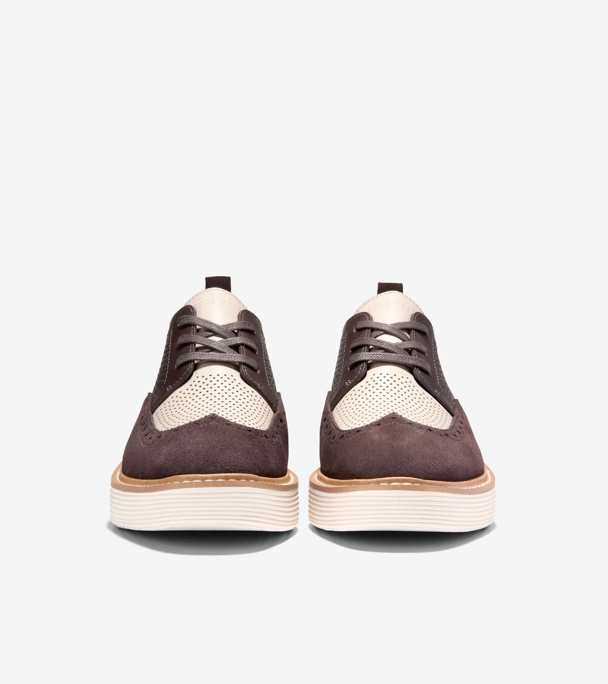 Optimized Title: Womens Original Grand Platform Wingtip Oxfords - Stylish Leather Lace-Up Shoes for Comfort and Elegance